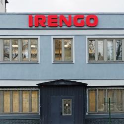 Вывеска компании IRENGO