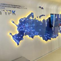 Внутреннее оформление офиса ГТРК Самара - реализация